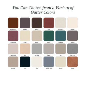 Gutters Color Chart