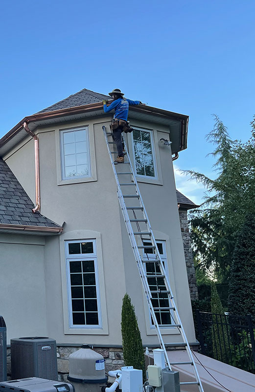Gutter installation in Montgomery County, PA