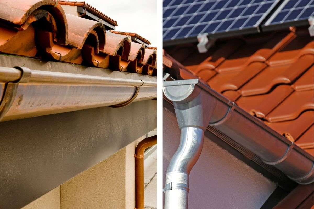Detailed comparison of copper vs aluminum gutters