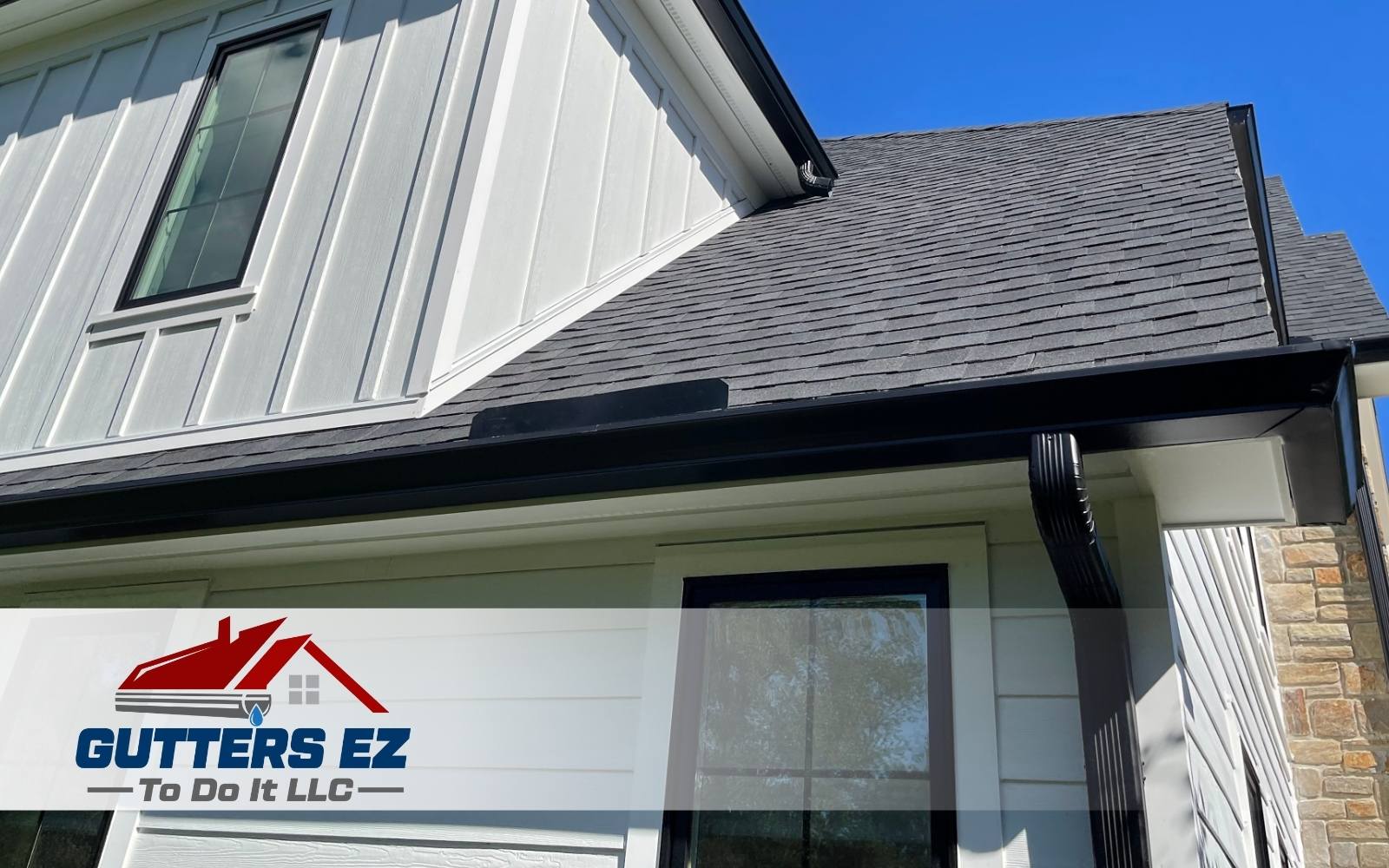 Damaged and rusted gutters showing signs of aging