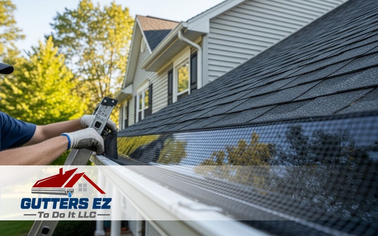 gutter guard installation in telford pa for a protected home