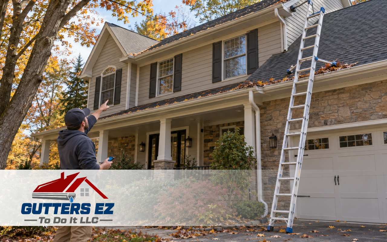 Gutter cleaning cost per foot based on property conditions
